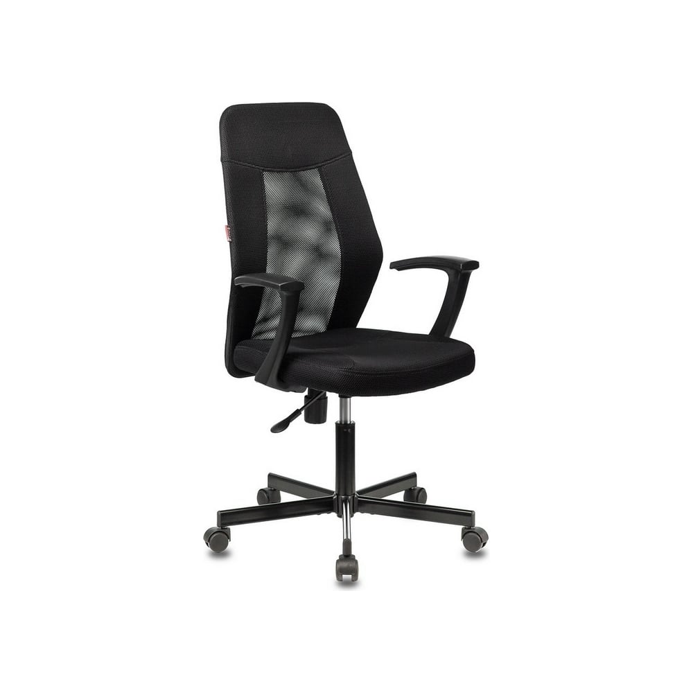 кресло офисное easy chair 304 lt серое черное