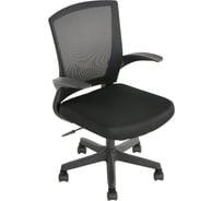 Кресло Easy Chair BNCmEChair-316 TTW net пластик черный, ткань черная/сетка черная 402451