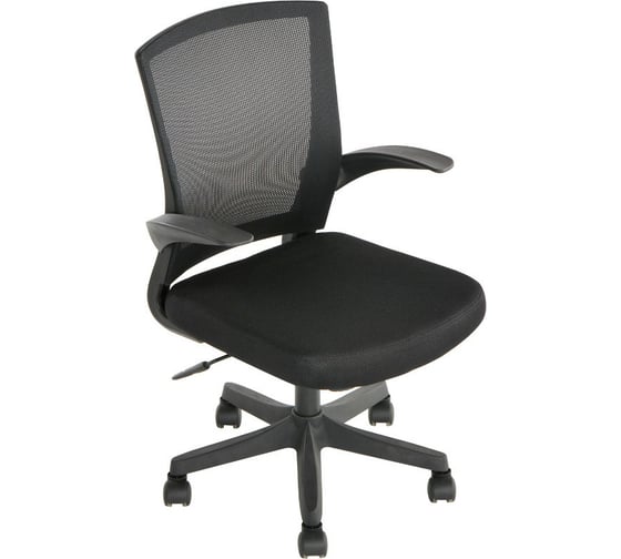 Кресло Easy Chair BNCmEChair-316 TTW net пластик черный, ткань черная/сетка черная 402451 1