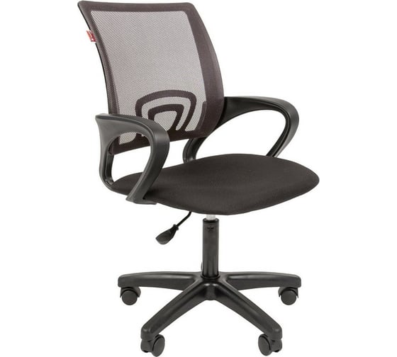 Кресло Easy Chair VTEChair-304 LT TC Net ткань черный/сетка серый, пластик 1125791 1