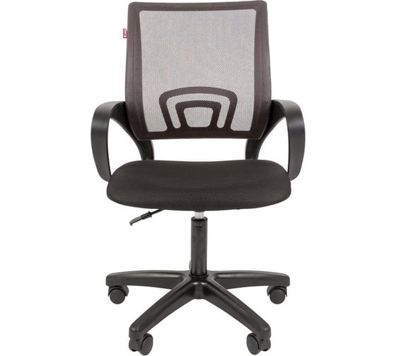 Кресло Easy Chair VTEChair-304 LT TC Net ткань черный/сетка серый, пластик 1125791
