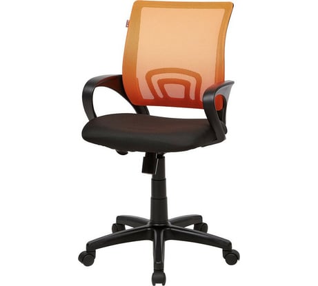 Кресло Easy Chair VTEChair-304 TC Net ткань черный/сетка оранжевый, пластик 329253