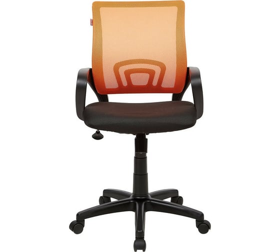 Кресло Easy Chair VTEChair-304 TC Net ткань черный/сетка оранжевый, пластик 329253