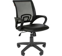 Кресло Easy Chair VTEChair-304 TPU кожзам черный/сетка черный, пластик 1216343