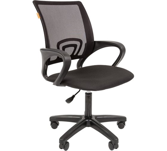 Кресло Easy Chair VTEChair-304 LT TC Net ткань черный/сетка черный, пластик 1031996