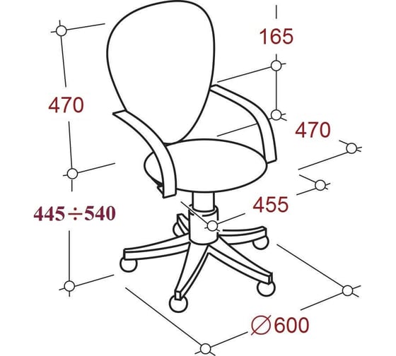 Кресло Easy Chair VTEСhair-304 ТС Net ткань черный/сетка голубой, пластик 926869