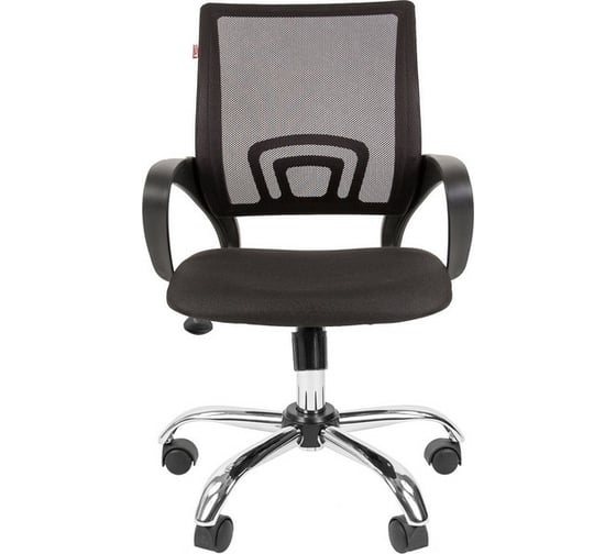 Кресло Easy Chair VTEChair-304 TC Net ткань черный/сетка черный, хром 940886