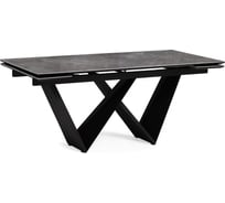 Керамический стол Woodville Бор 180/240х90x78 baolai/черный 588043