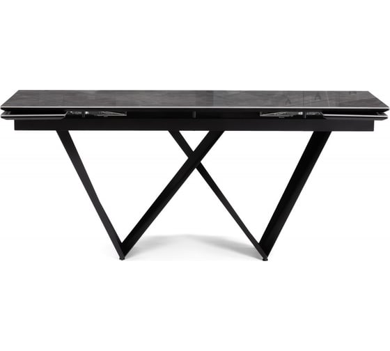 Керамический стол Woodville Бор 180/240х90x78 baolai/черный 588043