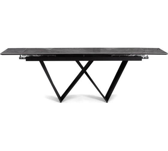 Керамический стол Woodville Бор 180/240х90x78 baolai/черный 588043