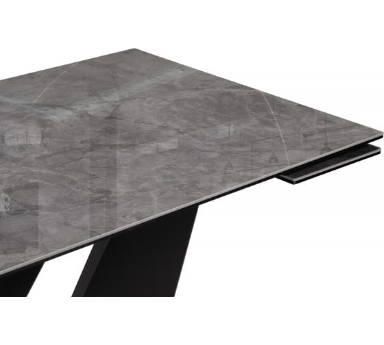 Керамический стол Woodville Бор 180/240х90x78 baolai/черный 588043