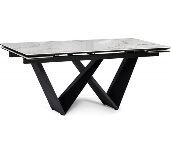 Керамический стол Woodville Бор 180/240х90x78 pandorai/черный 588044 1