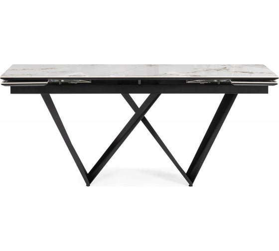 Керамический стол Woodville Бор 180/240х90x78 pandorai/черный 588044