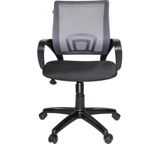 Кресло Easy Chair VTEChair-304 TC Net ткань черная/сетка серая, пластик 498865