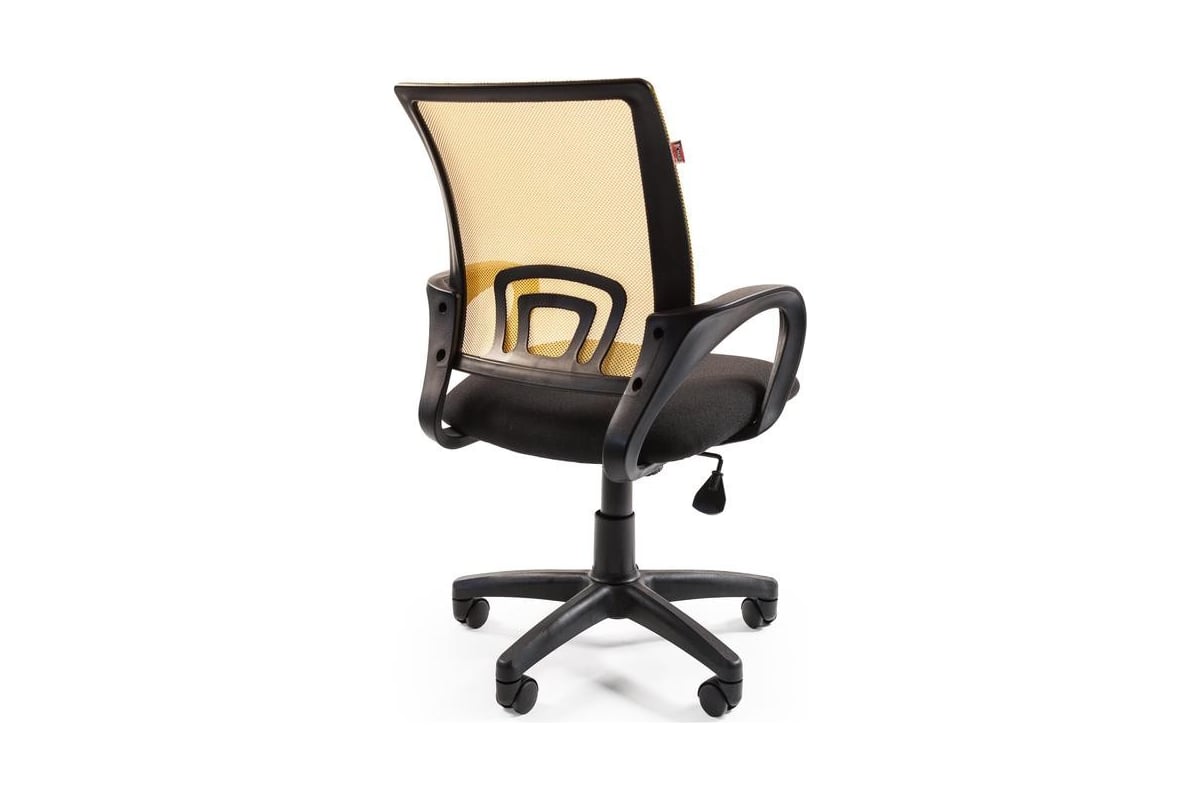 Кресло Easy Chair VTEChair-304 TC Net ткань черная/сетка желтая ...