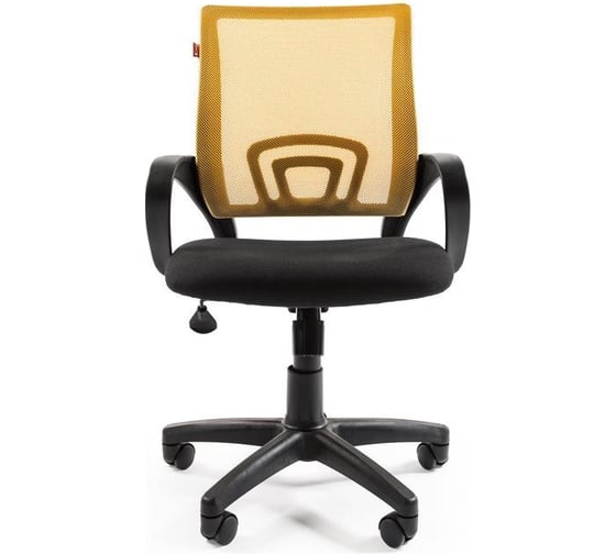 Кресло Easy Chair VTEChair-304 TC Net ткань черная/сетка желтая, пластик 737547