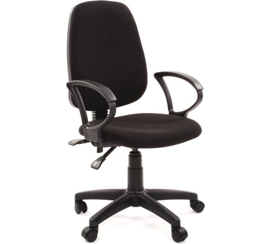 Кресло Easy Chair VTEChair-318 AL ткань черная, пластик 506143 1