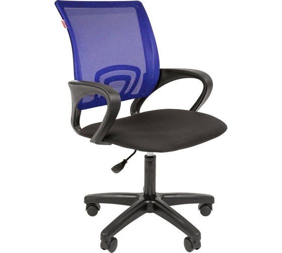 Кресло Easy Chair VTEChair-304 LT TC Net ткань черный/сетка синий, пластик 1095203