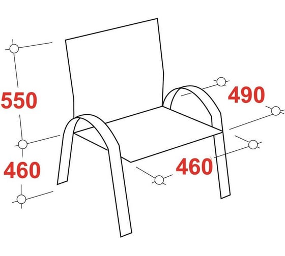 Конференц-кресло Easy Chair BNTQEchair-811 VPU кожзам черный, хром 4шт/уп 971487