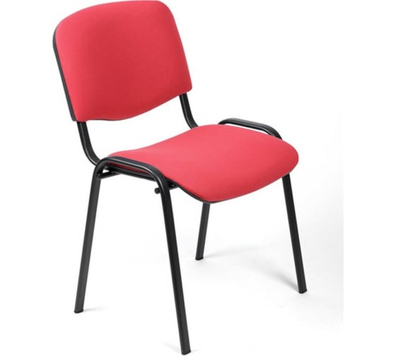 Стул Easy Chair UAEChair RioИЗО чёрный, ткань красная C02 550721 1
