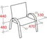 Конференц-кресло Easy Chair BNMbEchair-422 KR рециклированная кожа черная, темный орех 325295 2