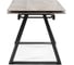 Керамический стол Woodville Гарднер 140/200х80x76 temptation avorio/черный 588027 5