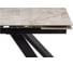 Керамический стол Woodville Гарднер 140/200х80x76 temptation avorio/черный 588027 8