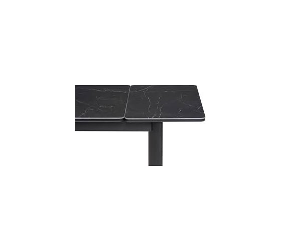 Керамический стол Woodville Кина 90/130х65x76 shakespeare black/черный 588063
