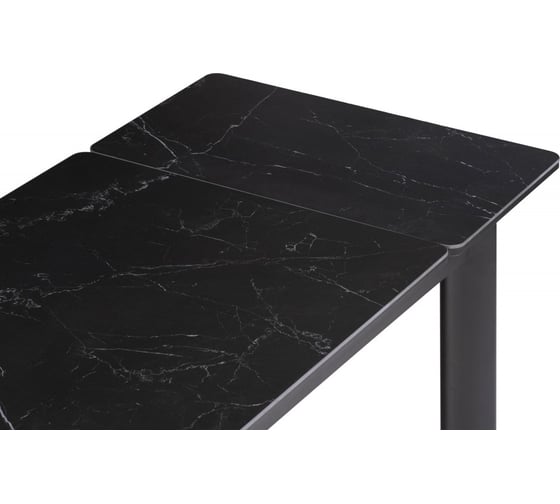 Керамический стол Woodville Кина 90/130х65x76 shakespeare black/черный 588063