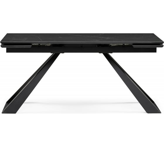 Керамический стол Woodville Геральд 160/220х90x77 черный 588059