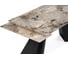 Керамический стол Woodville Ливи 140/200х80x78 patagonia bronze/черный 588023 5