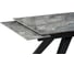 Керамический стол Woodville Морсби 140/200х80x80 оробико/черный 588046 5