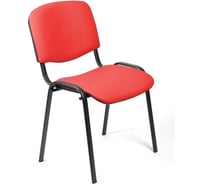 Стул Easy Chair ZPUPEChair RioИЗО чёрный, кожзам красный 550728
