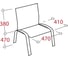 Стул Easy Chair ZPUPEChair RioИЗО чёрный, кожзам красный 550728 2