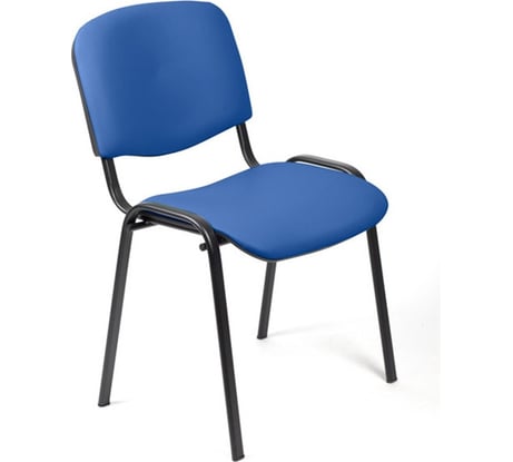 Стул Easy Chair ZPUPEChair RioИЗО чёрн, кожзам синий 550726