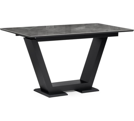 Стол на тумбе Woodville Иматра 140/180х80x76 baolai/черный 588522