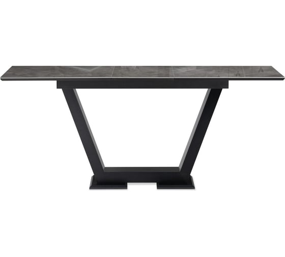 Стол на тумбе Woodville Иматра 140/180х80x76 baolai/черный 588522