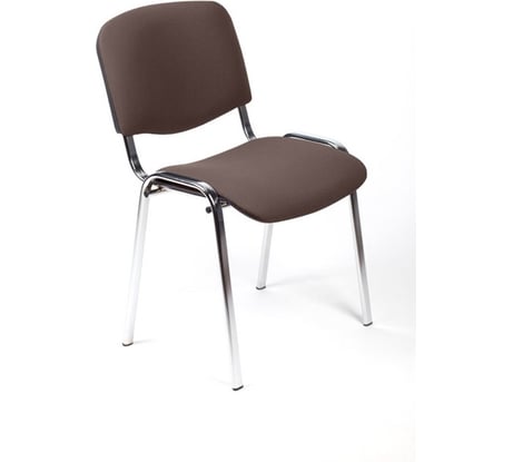 Стул Easy Chair ZPUPEChair RioИЗО хром, ткань коричневая 550730