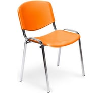 Стул Easy Chair ZPUPEChair RioИЗО хром, пластик оранжевый 573686