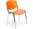 Стул Easy Chair ZPUPEChair RioИЗО хром, пластик оранжевый 573686 1