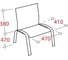 Стул Easy Chair ZPUPEChair RioИЗО хром, пластик оранжевый 573686 2