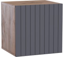 Шкаф навесной Woodville Эннис дуб вотан/графит софт 563558