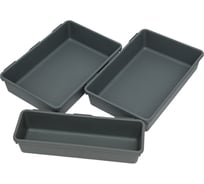 Лотки IDEA Набор №2 (Графитовый) М 1618 Графитовый