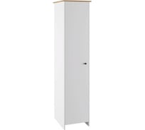 Шкаф Woodville Теодора белый/крафт золотой 587580
