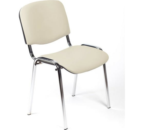 Стул Easy Chair UPEChair RioИЗО хром, кожзам бежевый Z21 550732 1