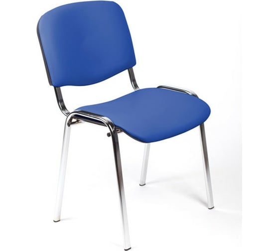 Стул Easy Chair UPEChair RioИЗО хром, кожзам синий Z06 550734