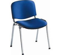 Стул Easy Chair FAEChair RioИЗО хром, ткань синяя С-6/ТК-9 9725