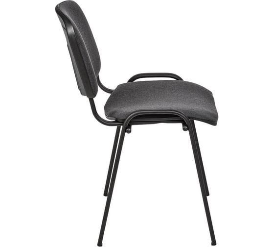 Стул Easy Chair FAEChair RioИЗО чёрный, ткань серая С-38/ТК-3 18541