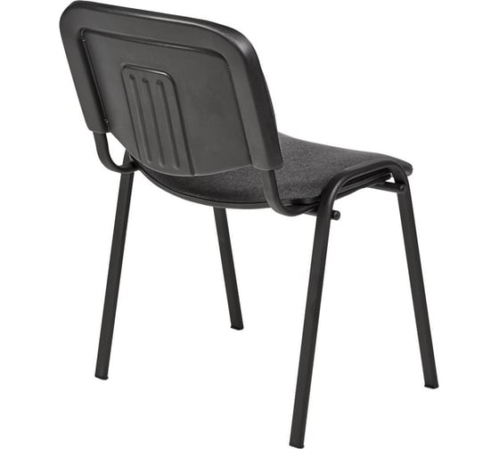 Стул Easy Chair FAEChair RioИЗО чёрный, ткань серая С-38/ТК-3 18541