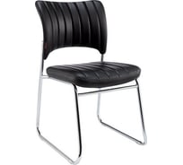 Стул Easy Chair BNTQСтул Echair-809 VPU кожзам черный, хром 479755